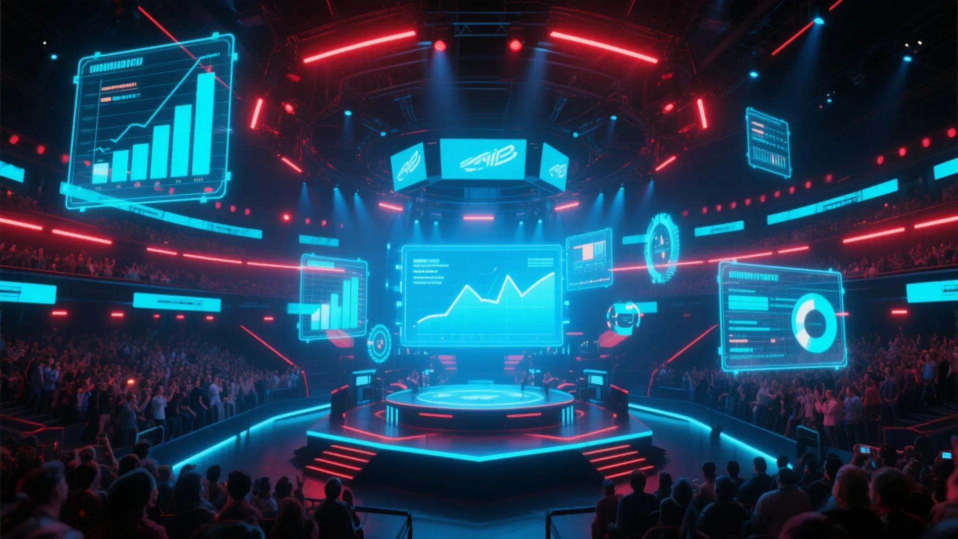 英雄联盟S16淘汰赛现场